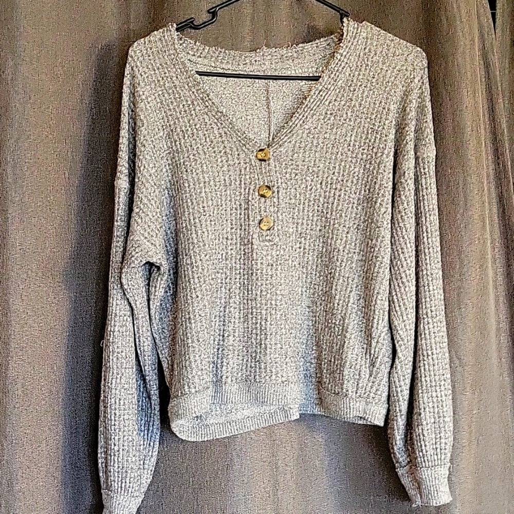 American eagle cropped sweater